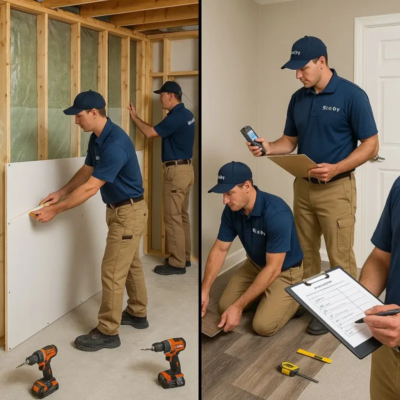 Repairs and Reconstruction process in Waterford, CT