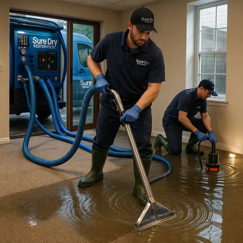 Water Extraction and Removal process in Waterford, CT